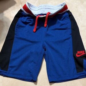 Nike Red and Blue Sports Shorts